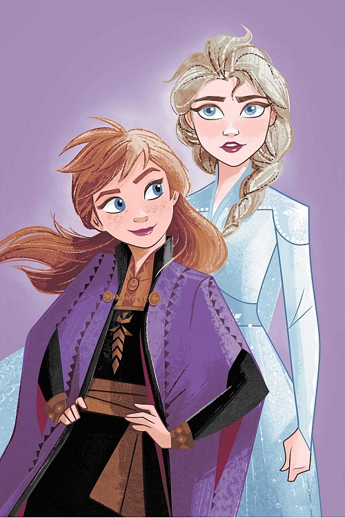 Disney Frozen Purple microfleece blanket 100x150cm