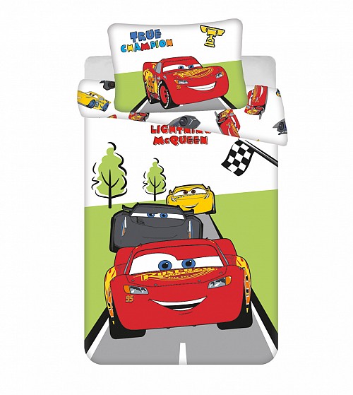 Disney Cars Champion children's nursery bedding set 100×135 cm, 40×60 cm
