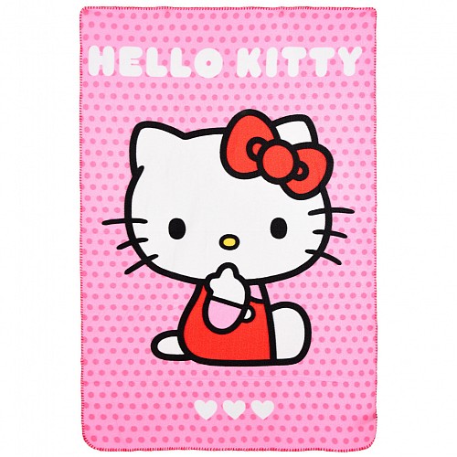 Hello Kitty Adorable fleece blanket 100x150cm