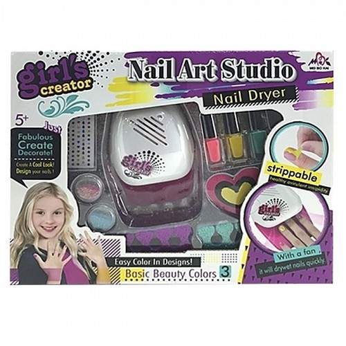 ΣΕΤ ΚΟΥΤΙ ΝΥΧΙΑ NAIL ART STUDIO 33x26x6cm ToyMarkt 97991