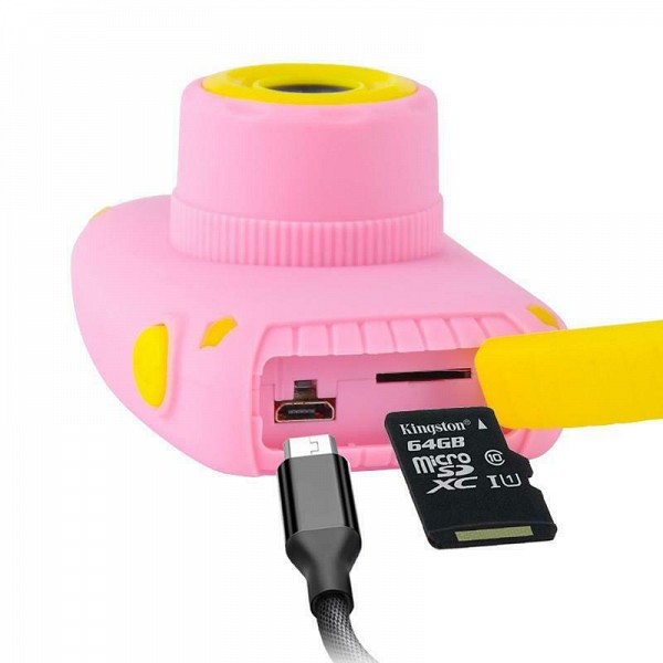 X500 Compact Φωτογραφική Μηχανή 10MP με Οθόνη 2 Ροζ