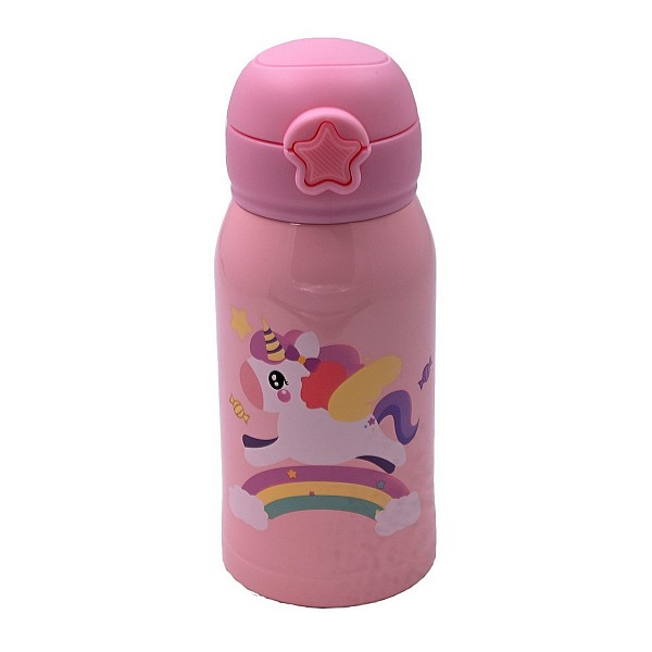 Παιδικό Παγούρι Θερμός Ανοξείδωτο Μονόκερος 460ml Sidirela