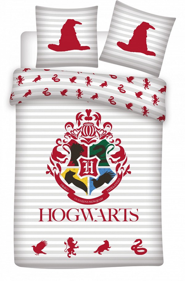 Harry Potter Hat Bedding Set 140×200cm, 70×90 cm