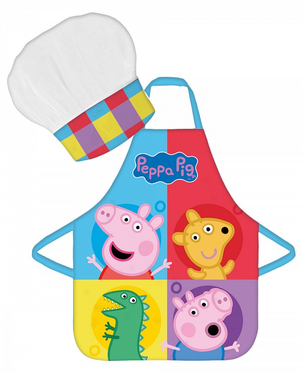 Peppa Pig Team Kids Apron 2-Piece Set