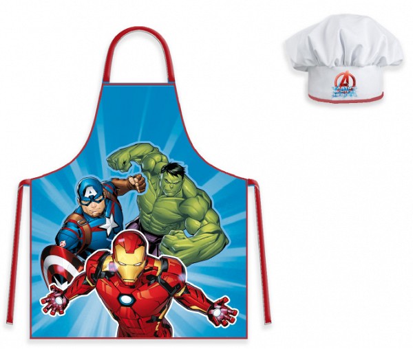 Avengers Guardians kids apron 2-piece set