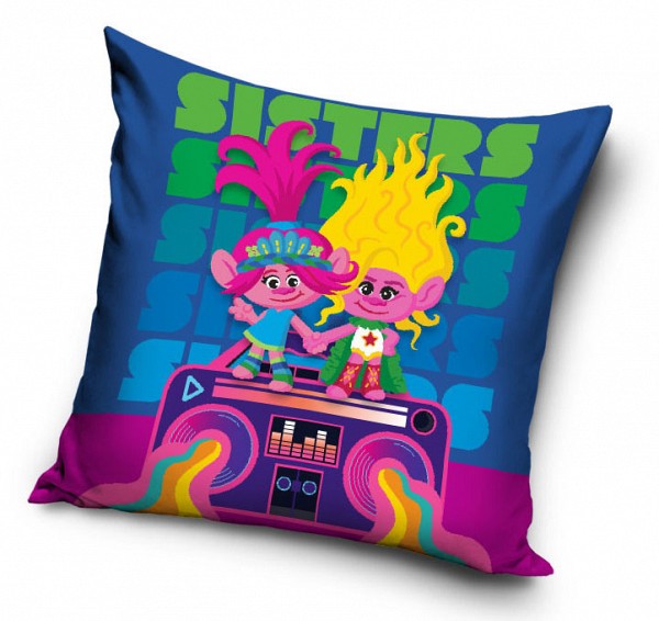 Trolls Prime Music Pillowcase 40x40 cm Velvet
