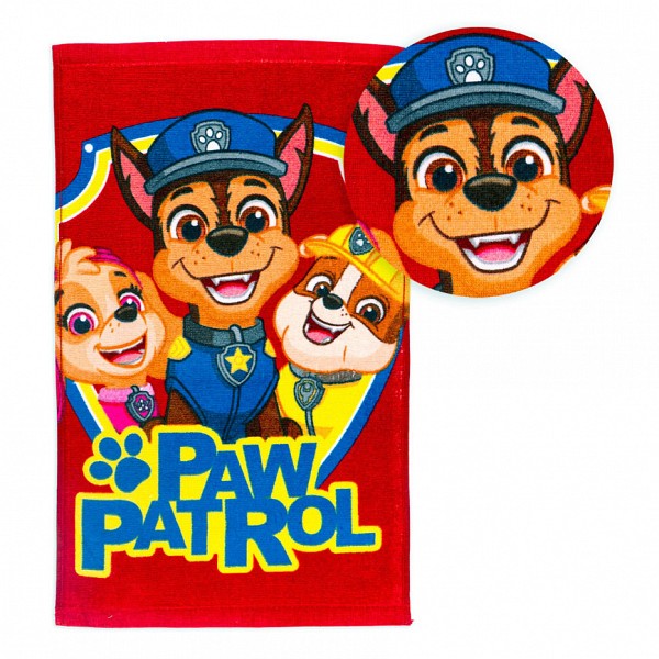 Paw Patrol Team hand towel, face towel, towel 30x50 cm