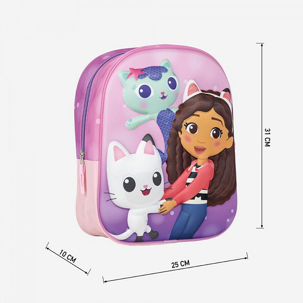Gabbys Dollhouse Fun 3D backpack, bag 31 cm CEP2100005107