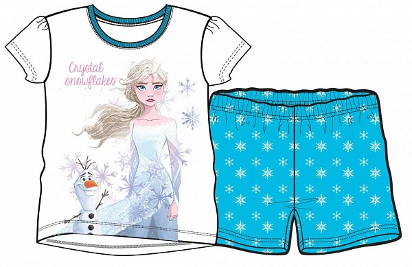 Disney Frozen childrens short pajamas 3-8 years