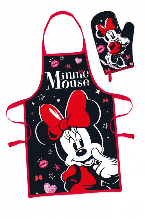 Disney Minnie  Smooch  Womens apron 2-piece set
