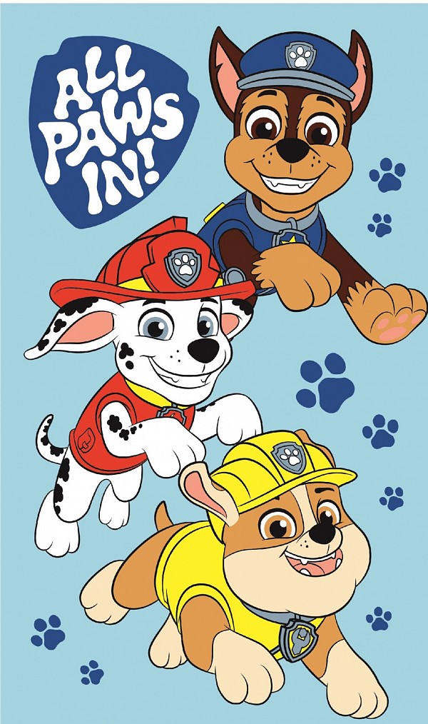 Paw Patrol Boys towel 30x50cm