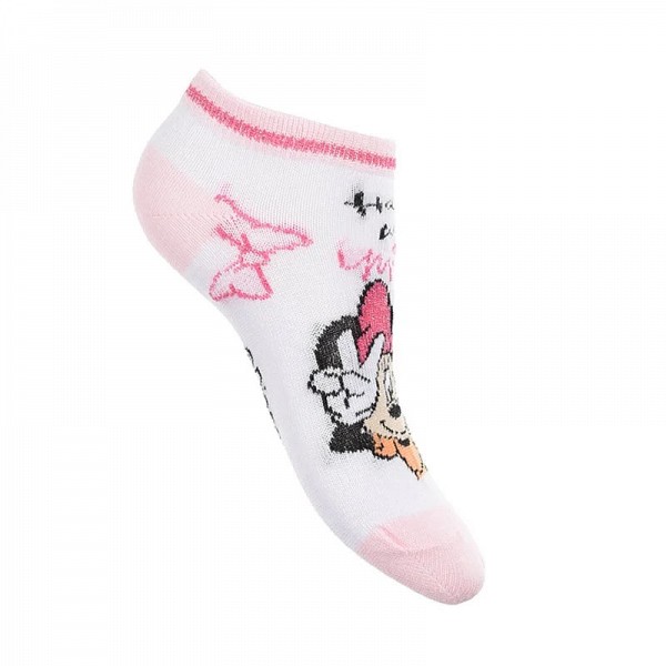 Disney Minnie  childrens hidden socks 23-34