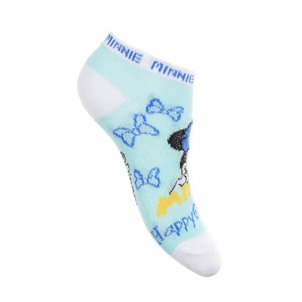 Disney Minnie  childrens hidden socks 23-34
