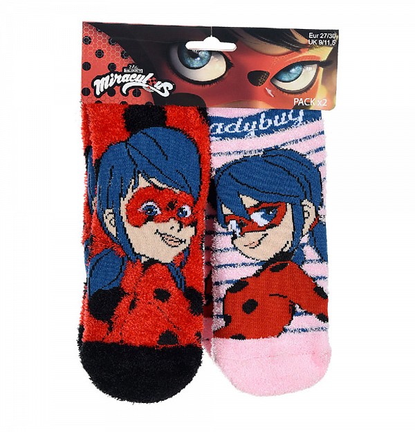 Miraculous Ladybug childrens thick non-slip socks 23-34