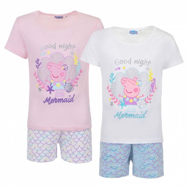 Peppa Pig childrens short pajamas 3-6 years