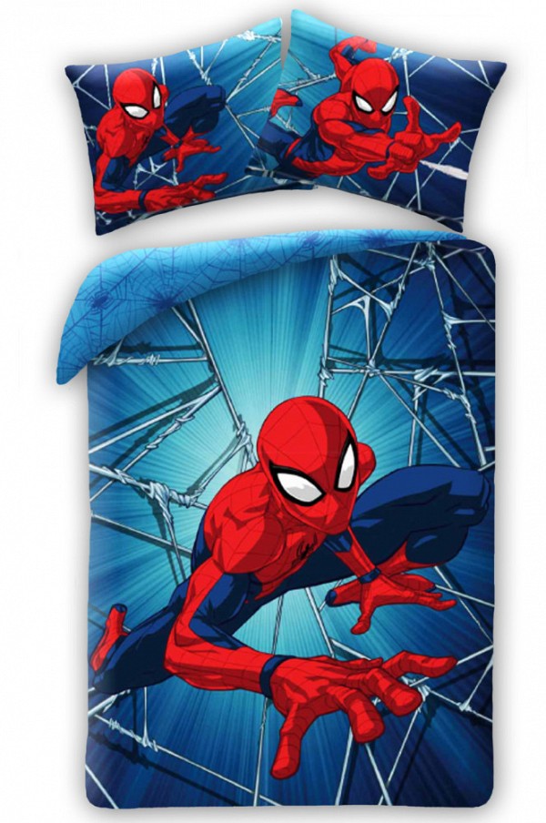 Spiderman Dynamic  childrens bedding set 100×140 cm, 40×45 cm