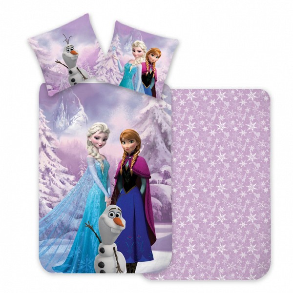 Disney Frozen Snowy childrens bedding set 100×140 cm, 40×45 cm