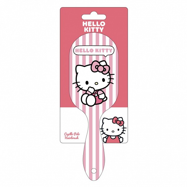 Hello Kitty Stripes Hairbrush 20 cm