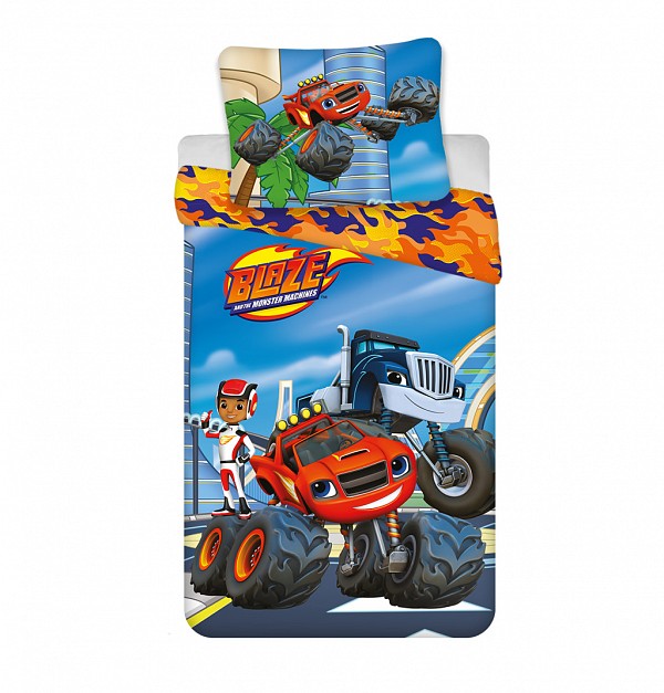 Blaze Race childrens bedding set 100×135 cm, 40×60 cm