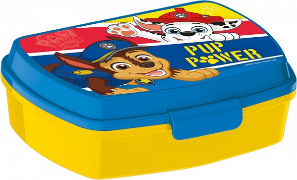 Paw Patrol Pup Power funny plastic sandwich box