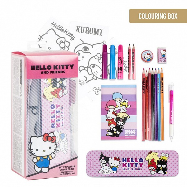Hello Kitty Friends stationery set