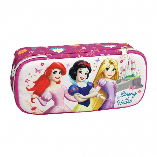 Disney Princess Strong 2-compartment pencil case 26 cm