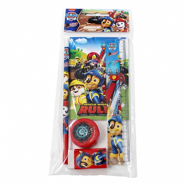 Paw Patrol Rescue Wheels 5-piece stationery set