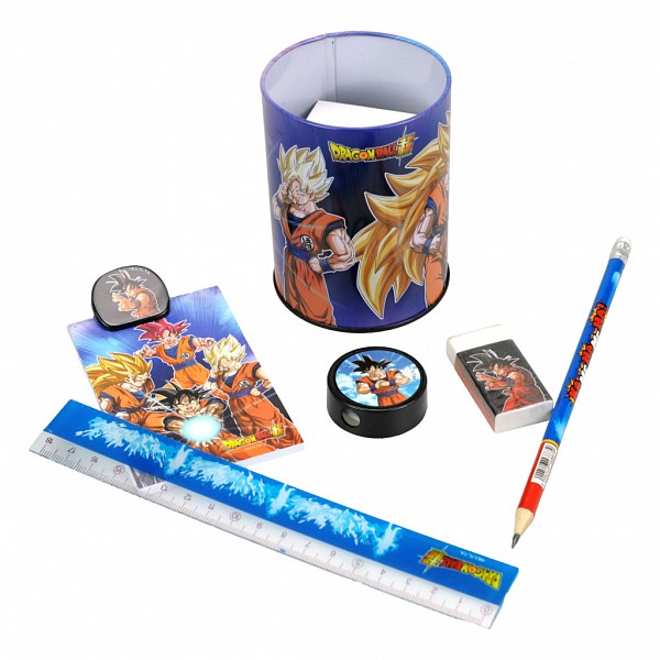 Dragon Ball Kamehame 7-piece stationery set