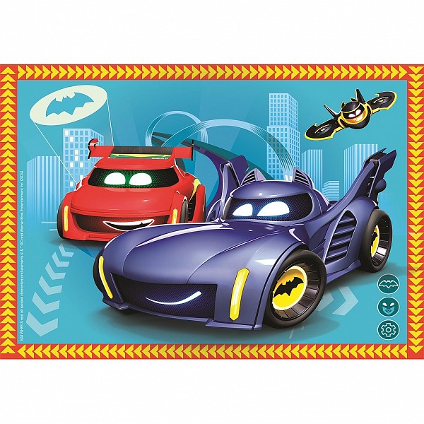 Batman Batwheels 4 in 1 puzzle Clementoni CMC21529