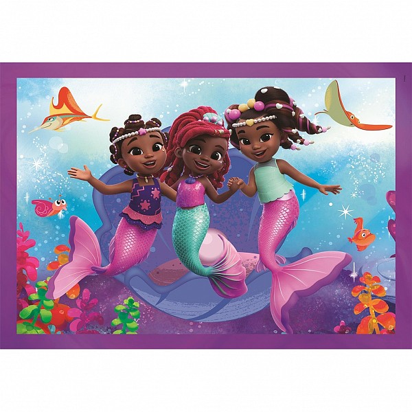 Disney Princess Junior Ariel 4 in 1 puzzle Clementoni CMC21533
