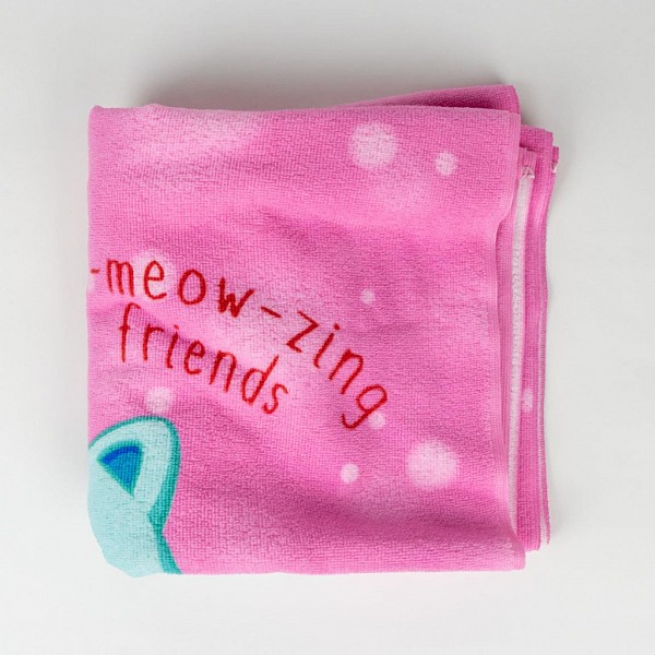 Gabbys Dollhouse beach towel poncho 50x115 cm