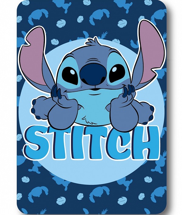 Disney Lilo and Stitch Feather fleece blanket 100x140cm