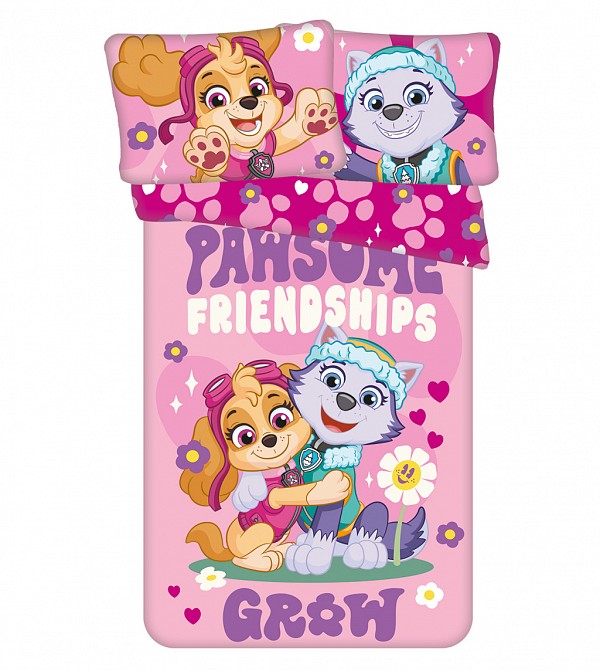 Paw Patrol Pawsome childrens bedding cover 100×135cm, 40×60 cm
