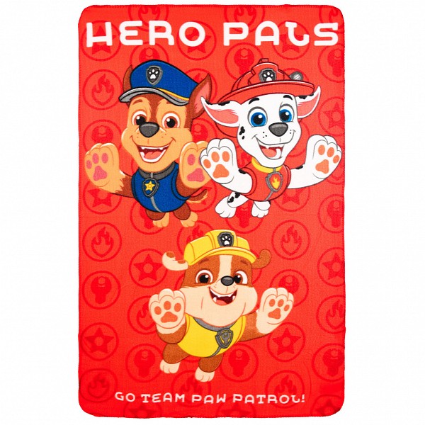 Paw Patrol Hero Pals fleece blanket 100x150cm