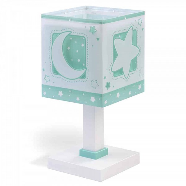 MoonLight Green κομοδίνου παιδικό φωτιστικό (63231H)