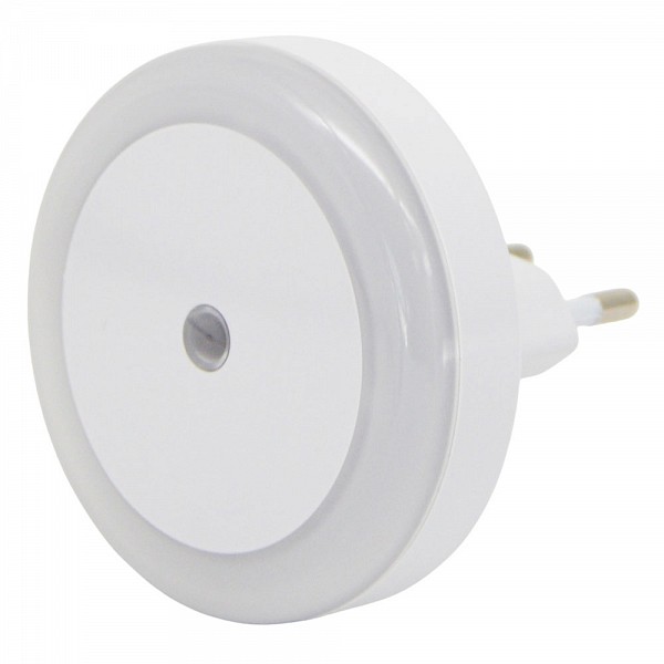 ΦΩΤΑΚΙ ΝΥΚΤΟΣ LED 0,5W ΜΕ ΑΙΣΘΗΤΗΡΑ ΚΑΙ ΘΕΡΜΟ ΦΩΣ 3000K 6x6x6,5εκ. ANKOR