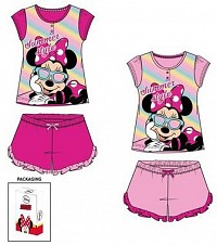 Disney Minnie  childrens short pajamas in gift box 3-8 years