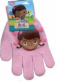 Doc McStuffins Disney Dr. Plush Love Kids Gloves