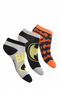 Batman childrens invisible socks 23-34