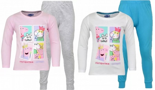 Peppa Pig childrens long pajamas 92-116 cm