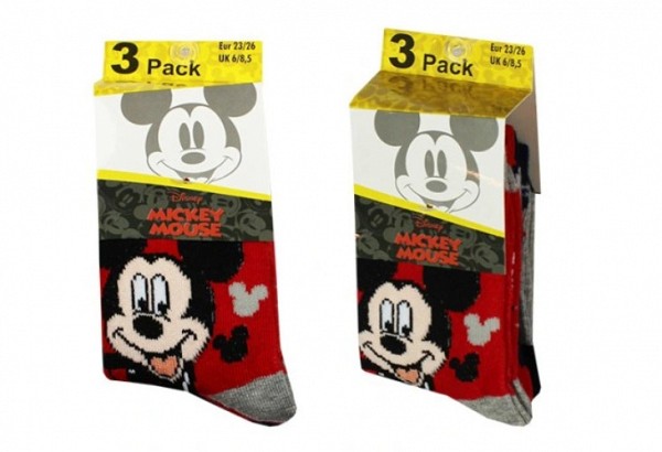Disney Mickey  Childrens socks 23-34