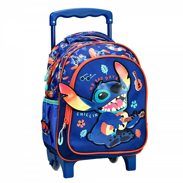 Disney Lilo & Stitch Chillin Rolling Kindergarten Backpack, Bag 30 cm GIM34200072