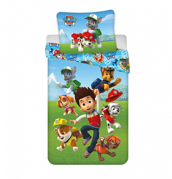 Paw Patrol bedding set 140×200cm, 70×90 cm