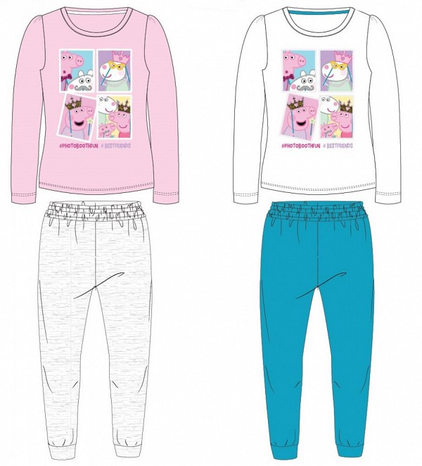 Peppa Pig childrens long pajamas 92-116 cm