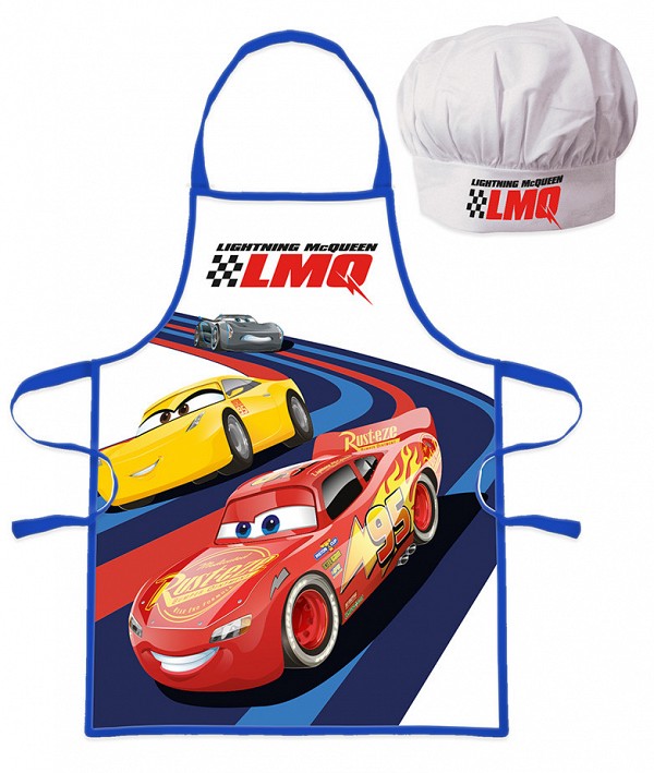 Disney Cars LMQ kids apron 2-piece set