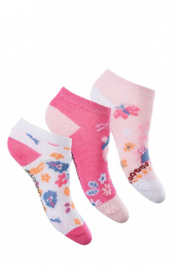 Peppa Pig childrens ankle socks 23-34