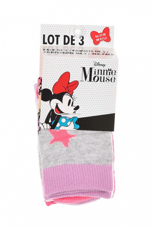Disney Minnie  Star childrens socks 23-34
