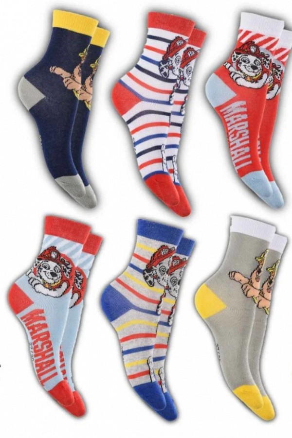 Paw Patrol Marshall kids socks 23-34