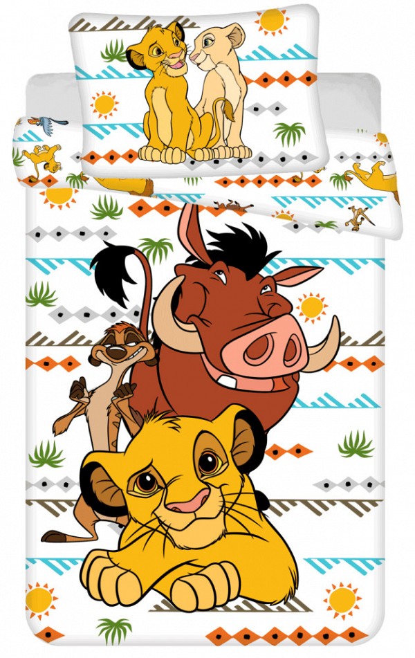 Disney The Lion King Africa bedding set 140×200cm, 70×90 cm