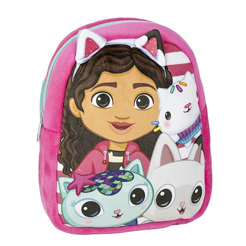 Gabby's Dollhouse plush backpack, bag 22 cm CEP2100005064